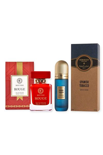 RIVIROSE Ibrahim Al Qurashi Spanish Tobacco with Rhythm Rouge Perfume 200ml