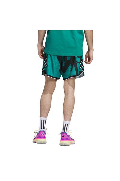 adidas Men's Green Shorts Crazylıte Aop 3 Jı7565