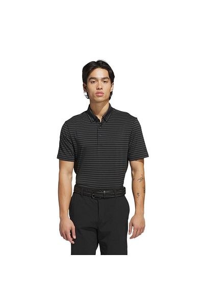 adidas Ανδρικό μαύρο μπλουζάκι Polo Ult Stripe Polo Jf4891