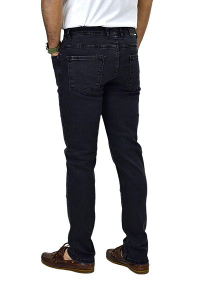 LOCUS JEANS Ανδρικό μαύρο τζιν παντελόνι Regular Fitt 320 BGL-ST04490