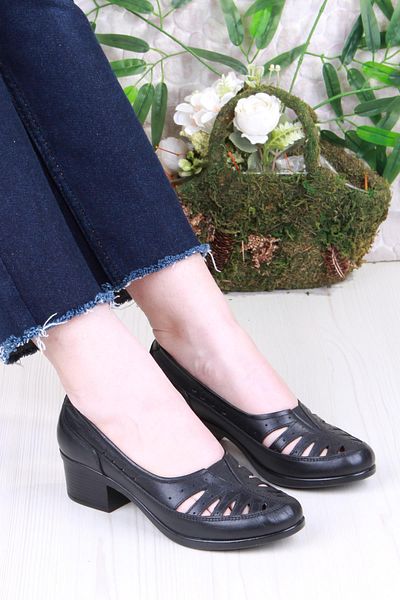 Mehmet Mete 2019 Comfortable Inner and Outer Genuine Leather Women's Shoes