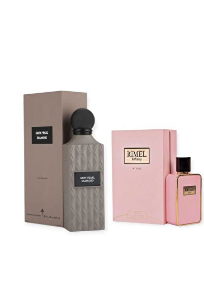 RIVIROSE عطر ابراهيم القرشي جراي بيرل دايموند مع عطر ريميل الكسير 250مل