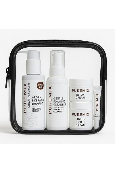 Puremix Repairing Argan and Keratin Shampoo Travel Size 100 ml