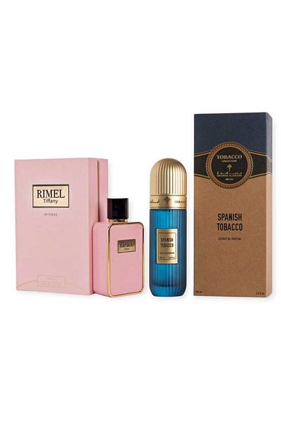 RIVIROSE Ibrahim Al Qurashi Spanish Tobacco Perfume with Rimmel Elixir 200ml