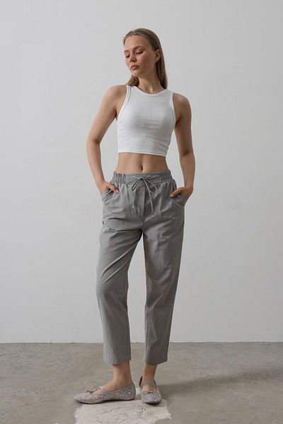 Deridün Yıldız Shoes Trousers - Gray