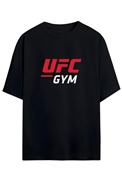 MAGORS Tricou special din bumbac supradimensionat pentru pasionații de UFC și...