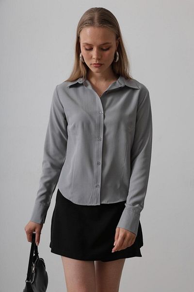 modaserdem Basic Shirt - Gray