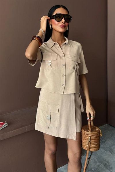MRA Fashion Skirt - Brown - Standard
