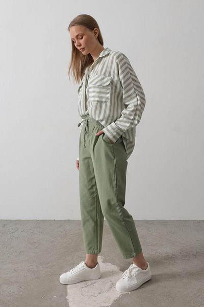 Moda Asmira Pants - Khaki