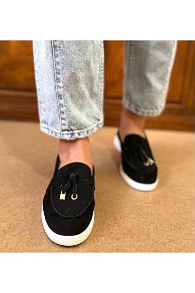 cevaplus Casual Women's Loafer Suede Shoes