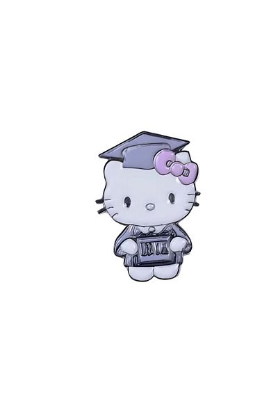 Panda Hello Kitty Cartoon Character Metal Sticker