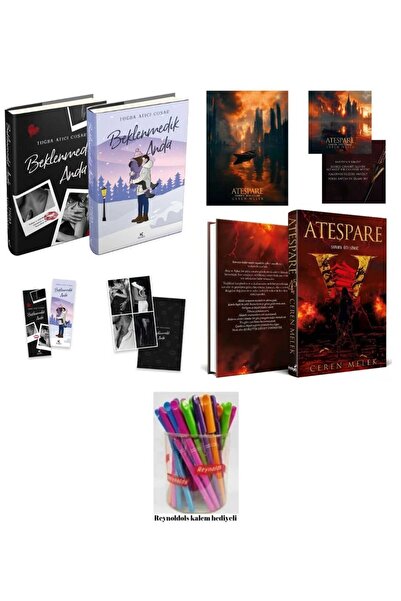 İndigo Kitap Ateşpare 4.5 Sonun Ötesinde Ciltli / Beklenmedik Anda Ciltli Tuğ...