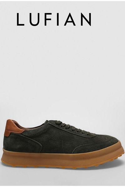Lufian 112230207   Adam Sneaker Men's Leather Shoes Green