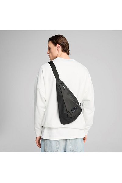 Puma 091319 -01 Deck Sling Unisex Crossbody Bag Black