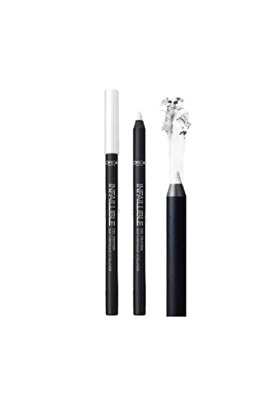 L'Oreal Paris Infaillible Jel Kalem 24 Saat Suya Dayanıklı Eyeliner-14 White ...