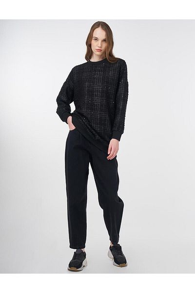 Kayra Hanorac cu model în carouri negru