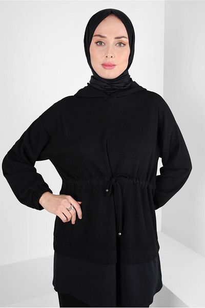 Alvina Costum pantalon cu glugă 44264