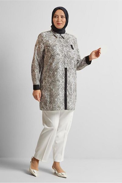 Alvina Patterned Tunic 20739