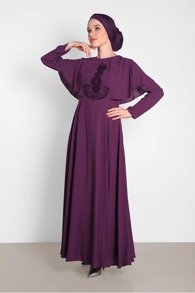 Alvina Φόρεμα με κέντημα με βολάν - 4268