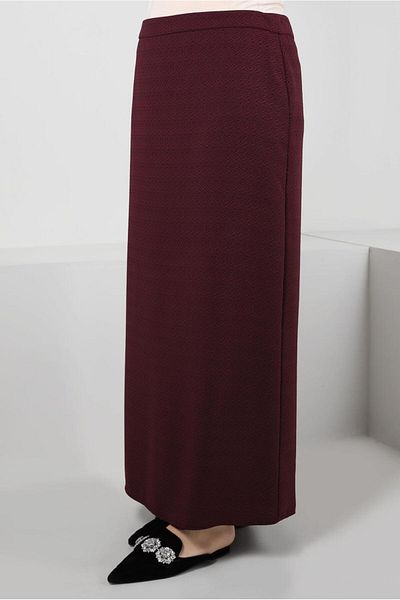 Alvina STRAIGHT CUT ZIPPERED SKIRT 60418