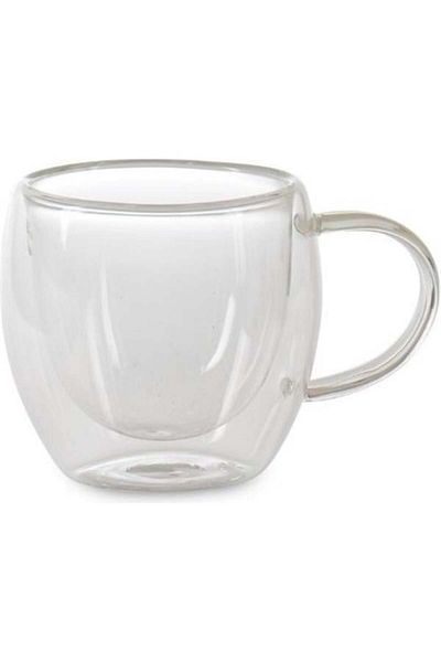 Mu Art Ahşap Double Wall Mug Cup