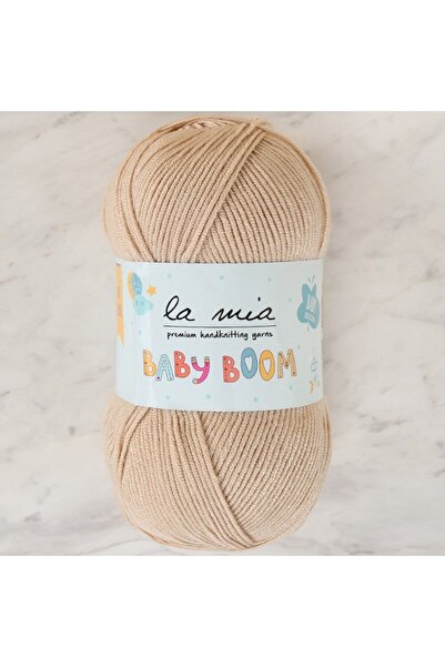 Leyaton La Mia Baby Boom Beige Hand Knitting Yarn - 855 - 34264 Lwlhm-Rsyt34