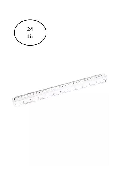 Mu Art Rio Ruler Trebble Ruler 30 Cm (Pack of 24)