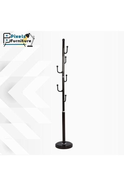 PixelsFurniture علاقة شماعة ملابس معدنية بتصميم حديث من بكسل الأثاث, قاعدة رخ...