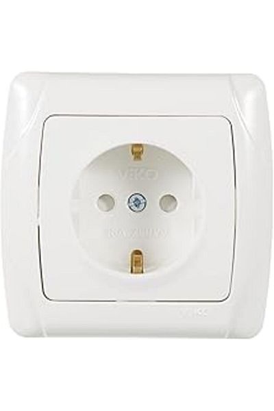 Mu Art Carmen White Top Socket Ç.K. A.Opp