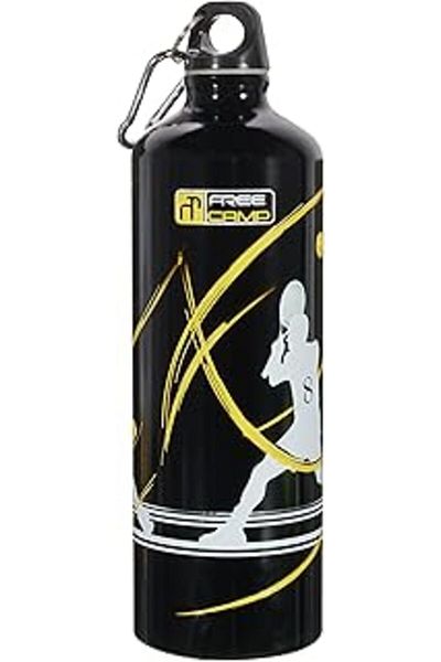 Mu Art Ahşap And604 Aluminum Sports Water Bottle, 900 ml