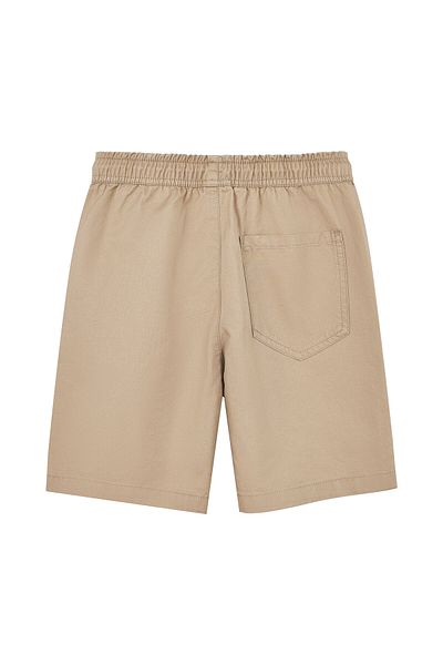 Giordano شورت للأطفال من القطن المائل بخصر مطاطي
