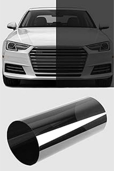 ELİFE TİCARET Glass Film Black American Anti-Scratch Medium Tone 75 Cm X 10 Meters