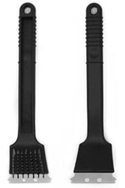 Mu Art Ahşap Bbq Barbecue Grill Brush - Cleaner Wire Brush - Scraper Wire Brush - Long - 45 X 7 cm