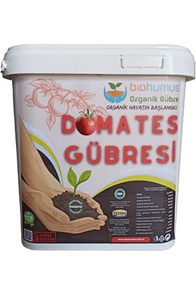 Mu Art Ahşap Biohumus for Tomatoes, Organic Fertilizer, Organic Certified, Root Enhancer, Soil Regulator, Bit