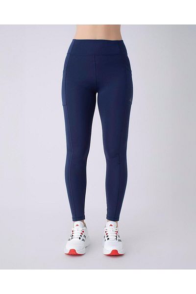 Kappa Leggings Blue Skin Fit - Logo Maia Leggings pentru femei