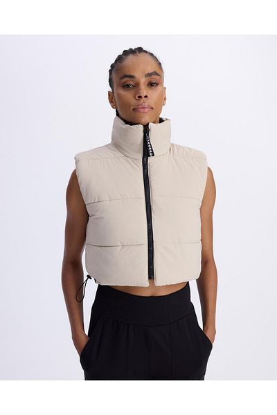 Kappa Protun Double Sided Women's White-Black Regular Fit Vest