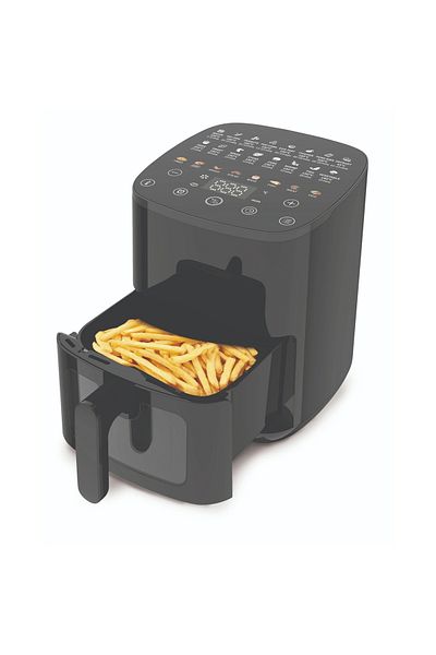 Ikon Digital Air Fryer, 3.5 L, 1500 W, Black, IK-AF501T