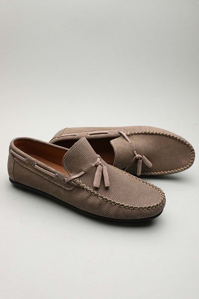 Gondol Men's Genuine Leather Classic Loafer Mink 41 Ttx. 601138