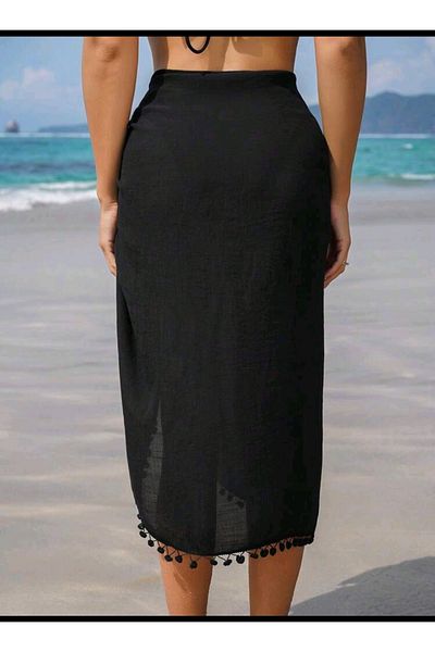 nuriçgiyim Tassel pareo skirt