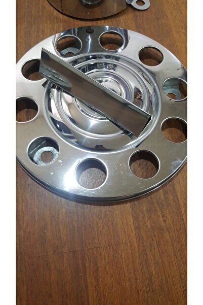 KOÇKAR 22.5 Jant 10 Teker Kamyon Için Takım Jant Kapağı Krom