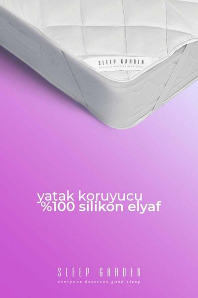Sleep Garden Mattress Mattresses Ranforce Liquid Proof Four Corner Elastic Bag Double (160X200)