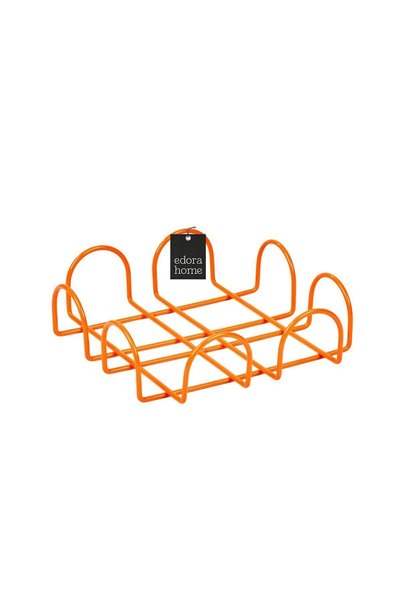 Edora Home Turuncu 18 Cm Peçetelik Büyük Boy Peçete Standı Kafe Restoran Otel Paslanmaz Metal