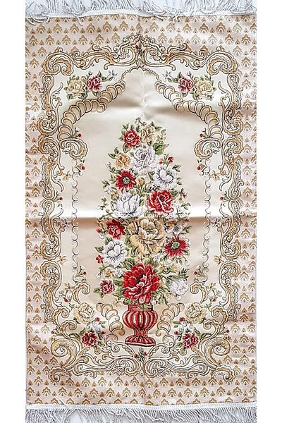 Generic Soft And Silky Prayer Mat 2mm Thickness. Ultra Soft Luxury Islamic Praying Rug