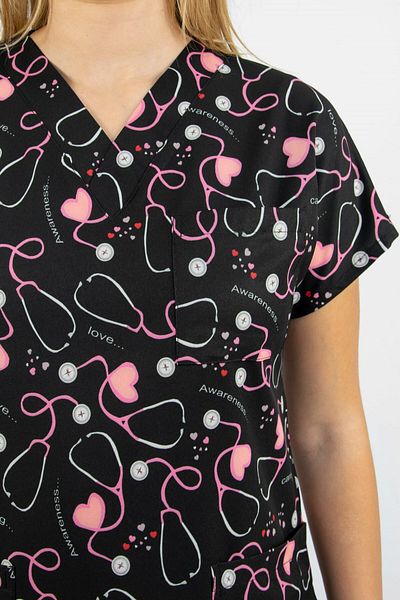 Nur Medikal Giyim Stetoscop unisex cu model Doctor Asistentă Spital Scrubs chirurgic Uniformă de top