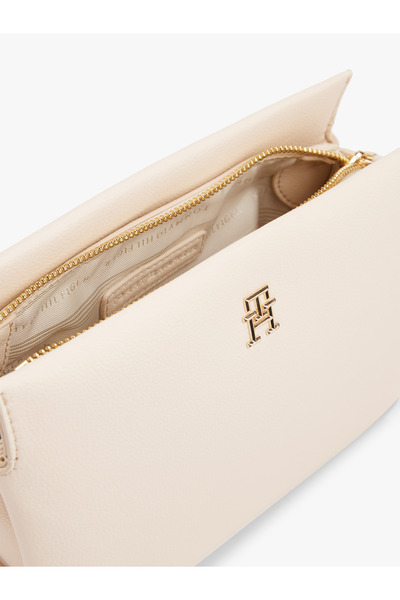 Tommy Hilfiger Γυναικεία τσάντα Th Legacy Crossover Beige