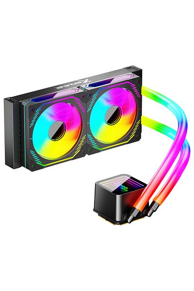 XGAMING X-Gaming ARY240 ARGB 240 مم ARGB مبرد سائل أنبوبي