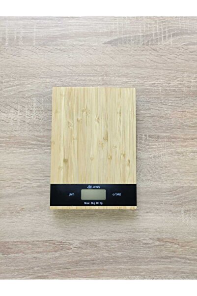 IVORY LOTUS DİJİTAL MUTFAK TARTISI BAMBU
