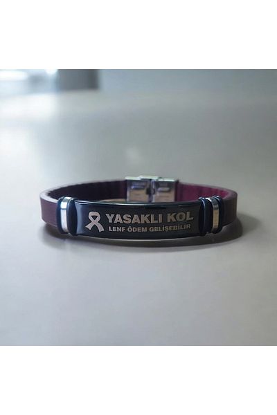 fırsatlar diyarı Awareness Bracelet Lymphedema Banned Arm Alert Bracelet