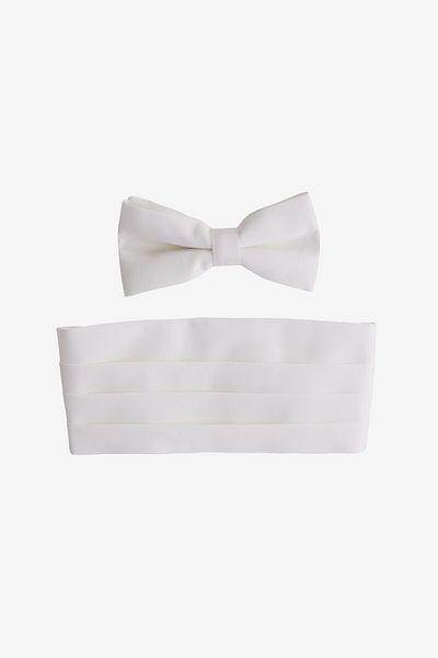 ALTINYILDIZ CLASSICS Men's Ecru Bow Tie-Girdle Set