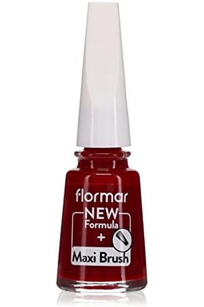 Flormar Nail Enamel 406 Dark Red